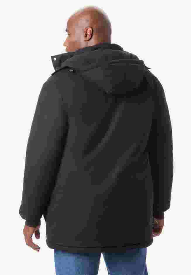 Knee-Length Parka image number 1