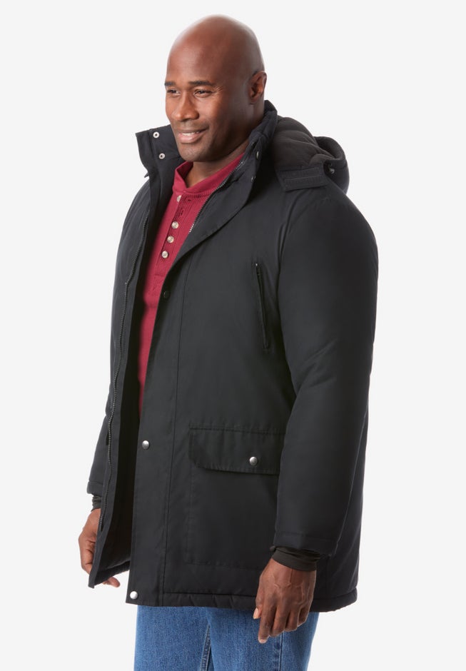 Knee-Length Parka image number null