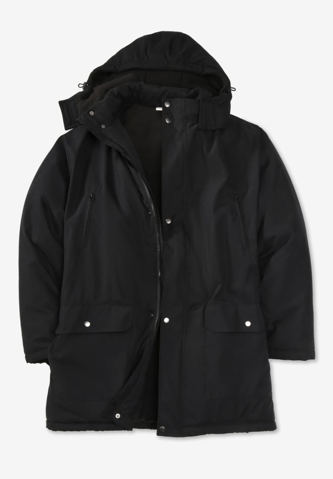 Knee-Length Parka image number null
