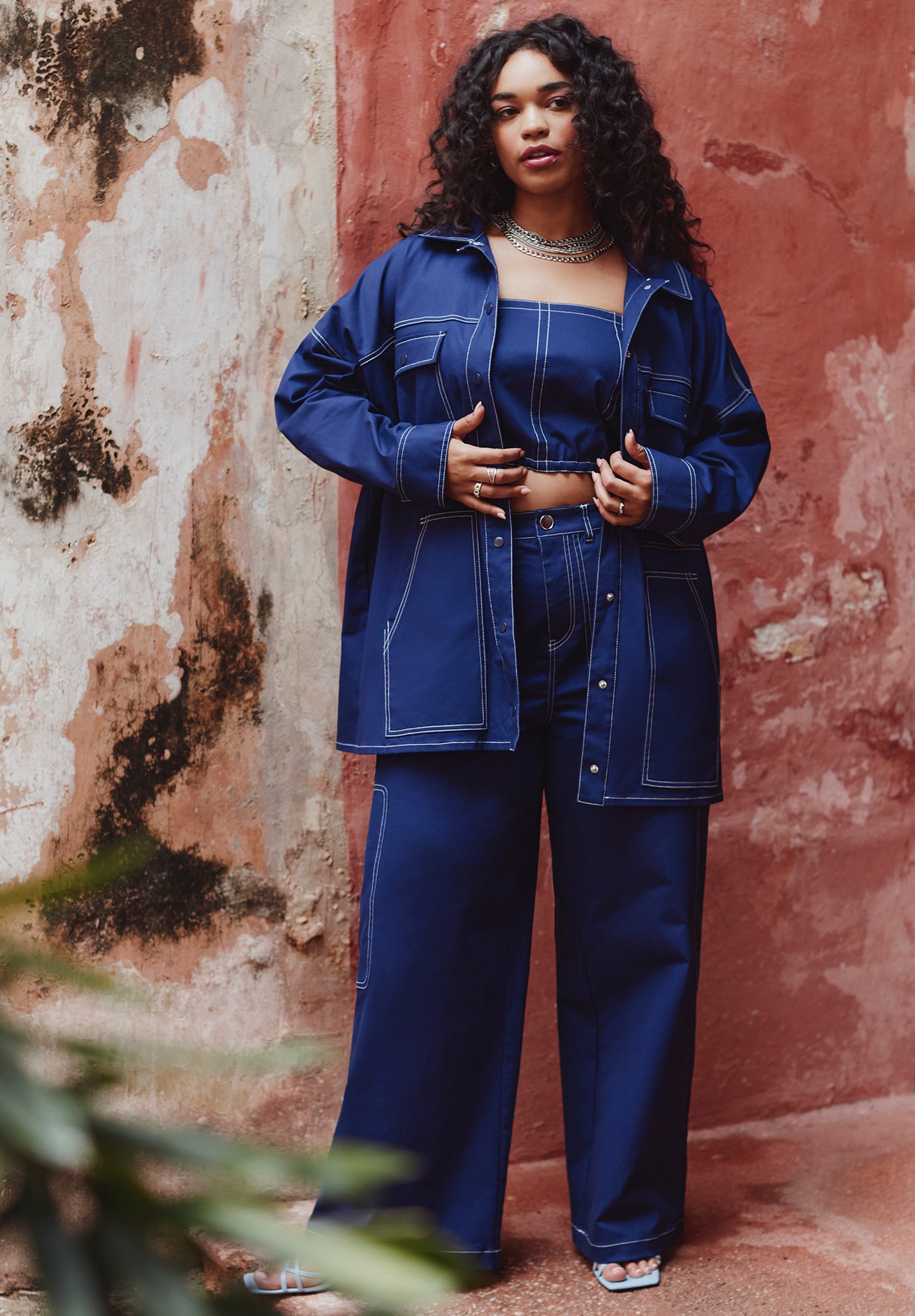 Contrast Stitch Utility Pant image number 3