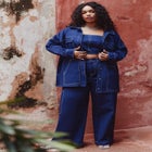 Contrast Stitch Utility Pant image number null