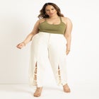 Tie Detail Trouser image number null