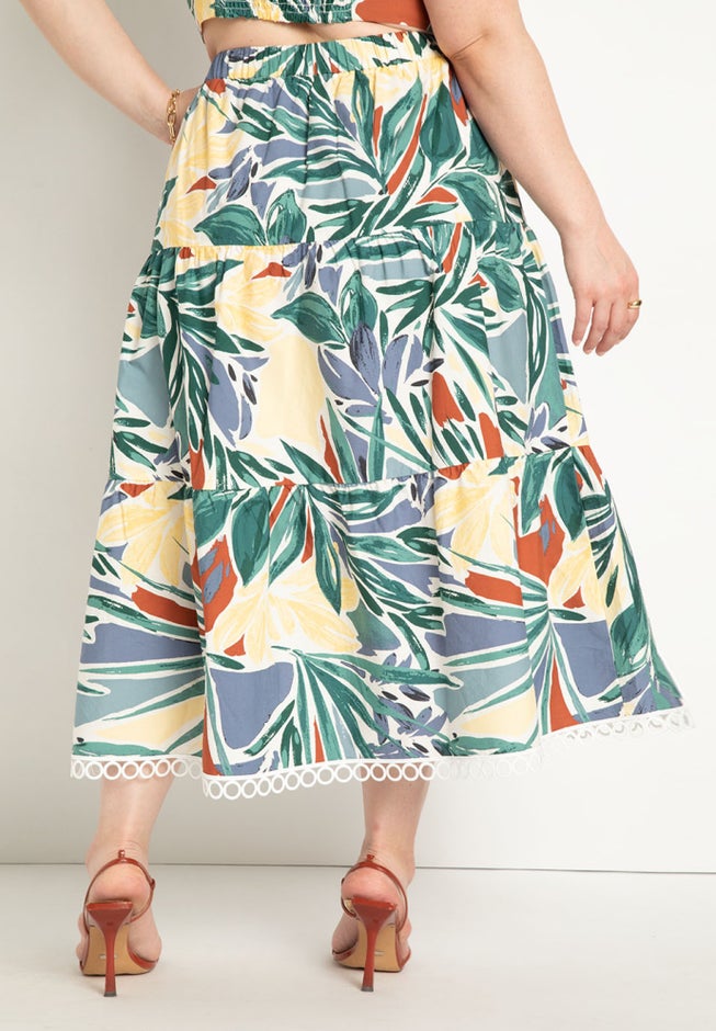 Maxi Tiered Skirt image number 1
