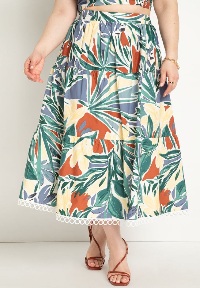 Maxi Tiered Skirt image number 3