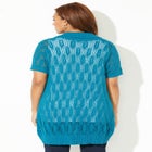 Pointelle Cocoon Cardigan image number null