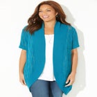 Pointelle Cocoon Cardigan image number null