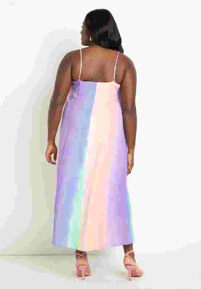  Trapeze Dress with Crossing Straps image number 1