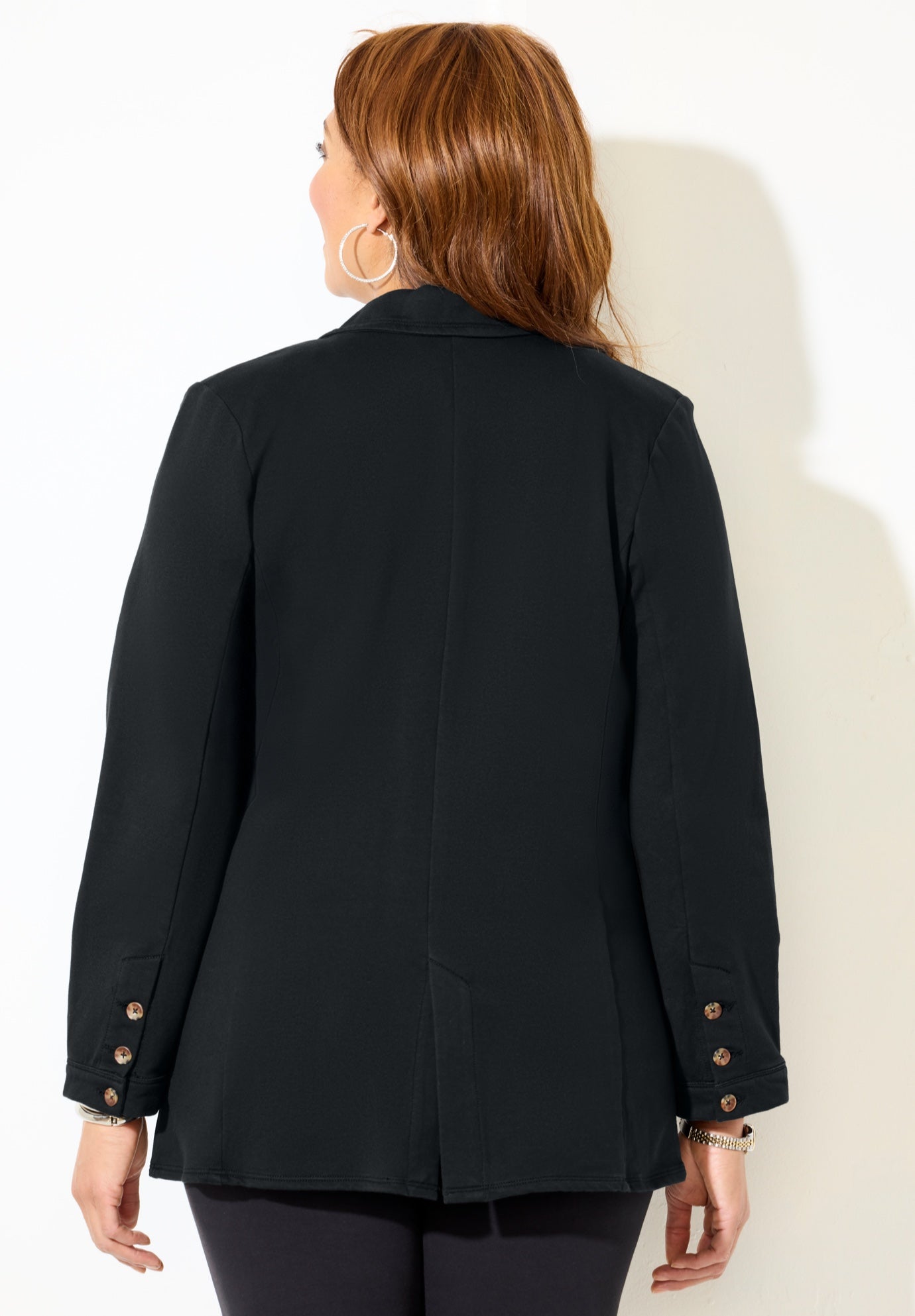 Knit Jean Blazer image number 1