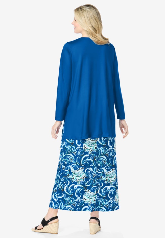 Tropical Jacket and Dress Set image number null