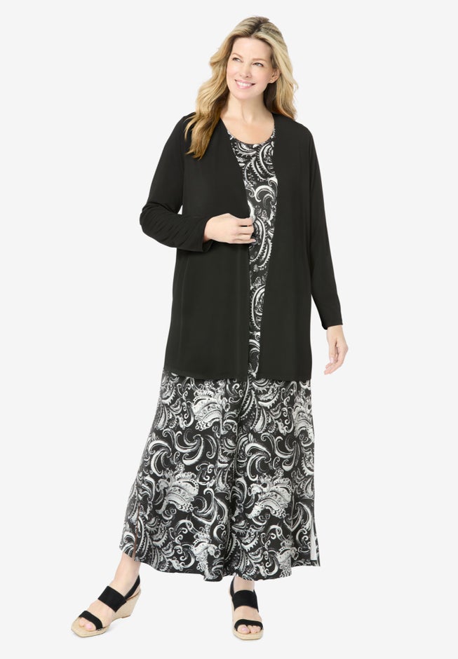 Tropical Jacket and Dress Set image number null