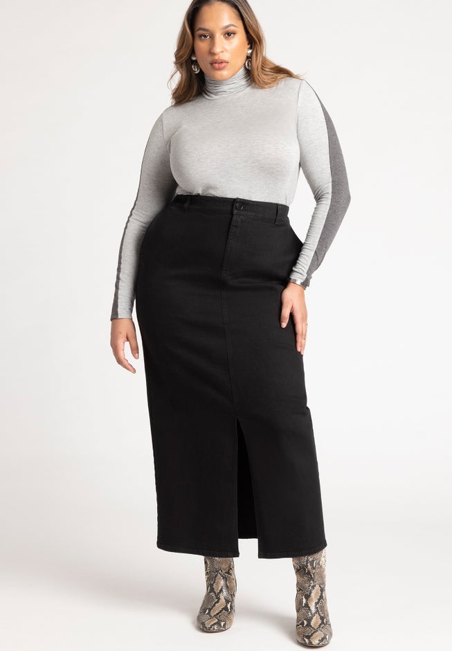 Colorblock Layering Turtleneck image number null