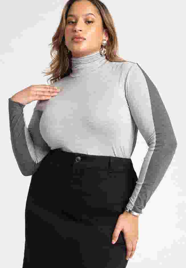 Colorblock Layering Turtleneck image number 0
