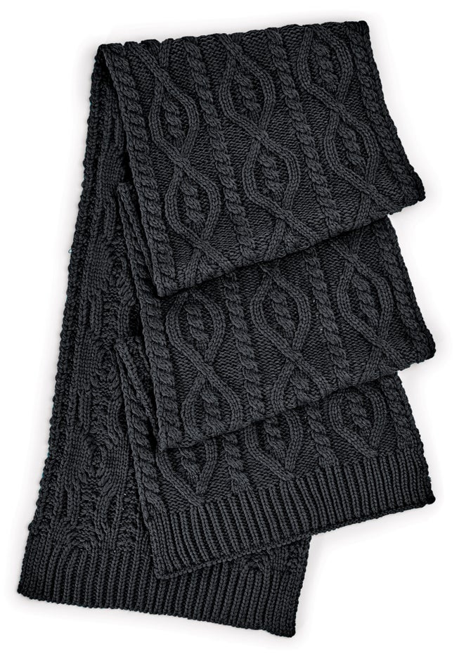 Cable Knit Scarf image number 1