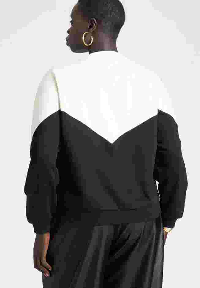 Horizontal Colorblock Sweatshirt image number 1
