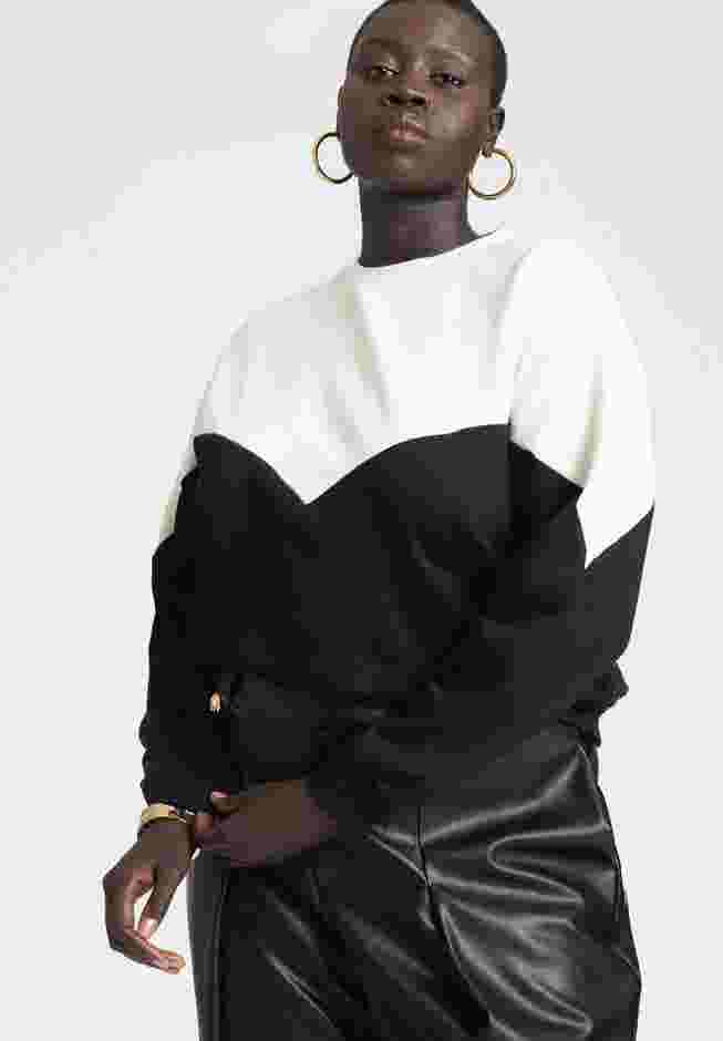 Horizontal Colorblock Sweatshirt image number 0
