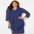 Crochet Fringe Jacket and Dress image number null