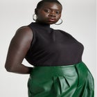 Asymmetric Neckline Top image number null