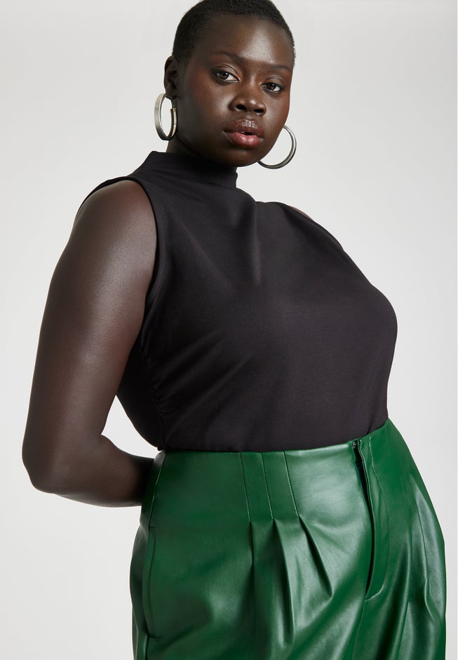 Asymmetric Neckline Top image number null