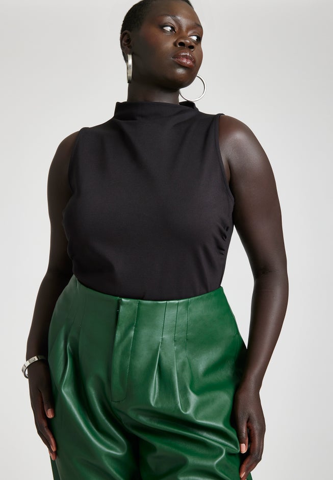 Asymmetric Neckline Top image number null