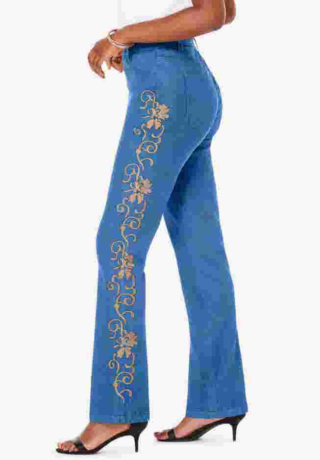 Plus Size Whitney Jean with Invisible Stretch® image number 2