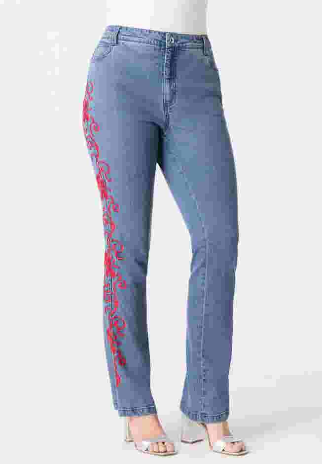 Plus Size Whitney Jean with Invisible Stretch® image number 0