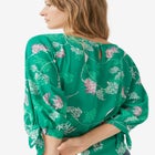 3/4 Tie-Sleeve Blouse image number null