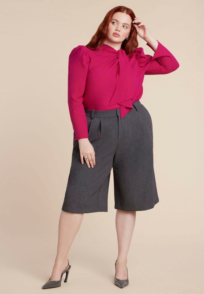 Drape Front Blouse image number 2