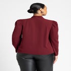 Drape Front Blouse image number 1