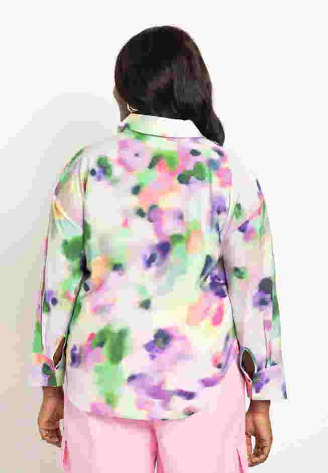 Organdy Printed Button Down image number 1