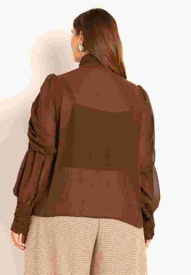 Romantic Puff Sleeve Blouse image number 1