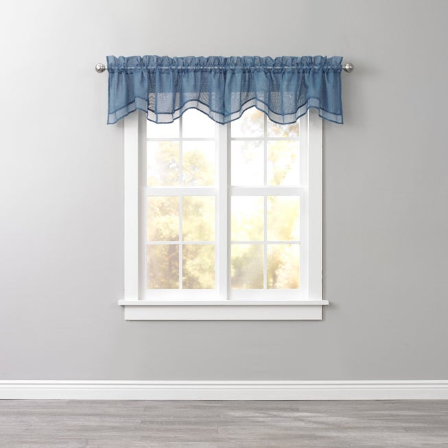 BH Studio Sheer Voile Layered Valance image number 0