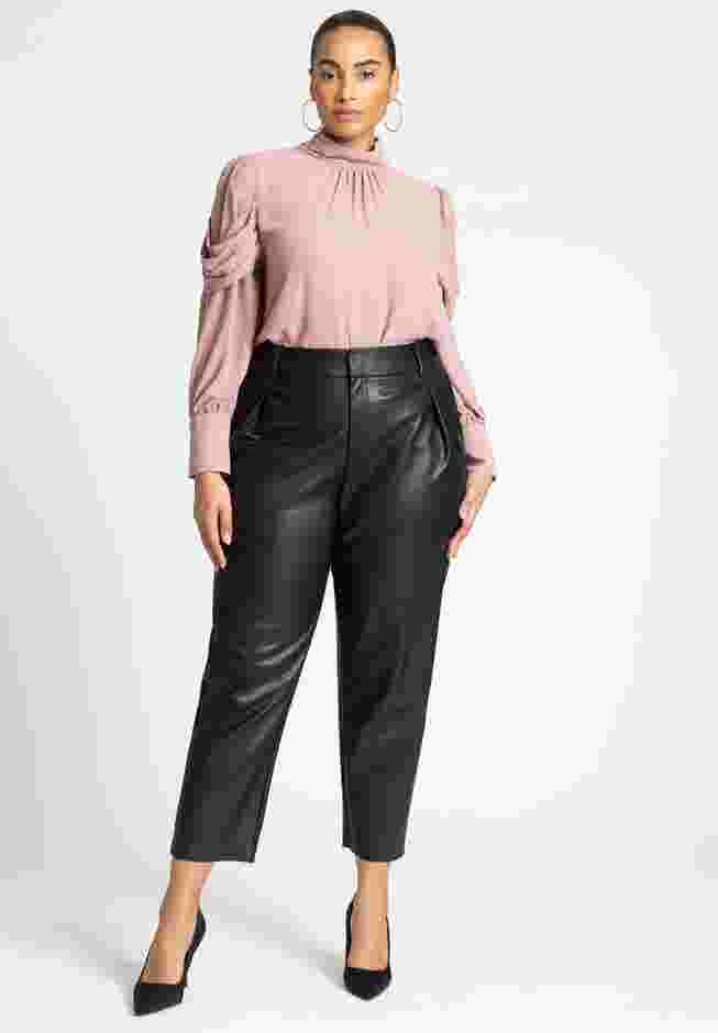 Blouse With Sleeve Drape image number 3