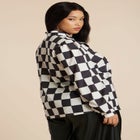 Printed Tie Neck Blouse image number null