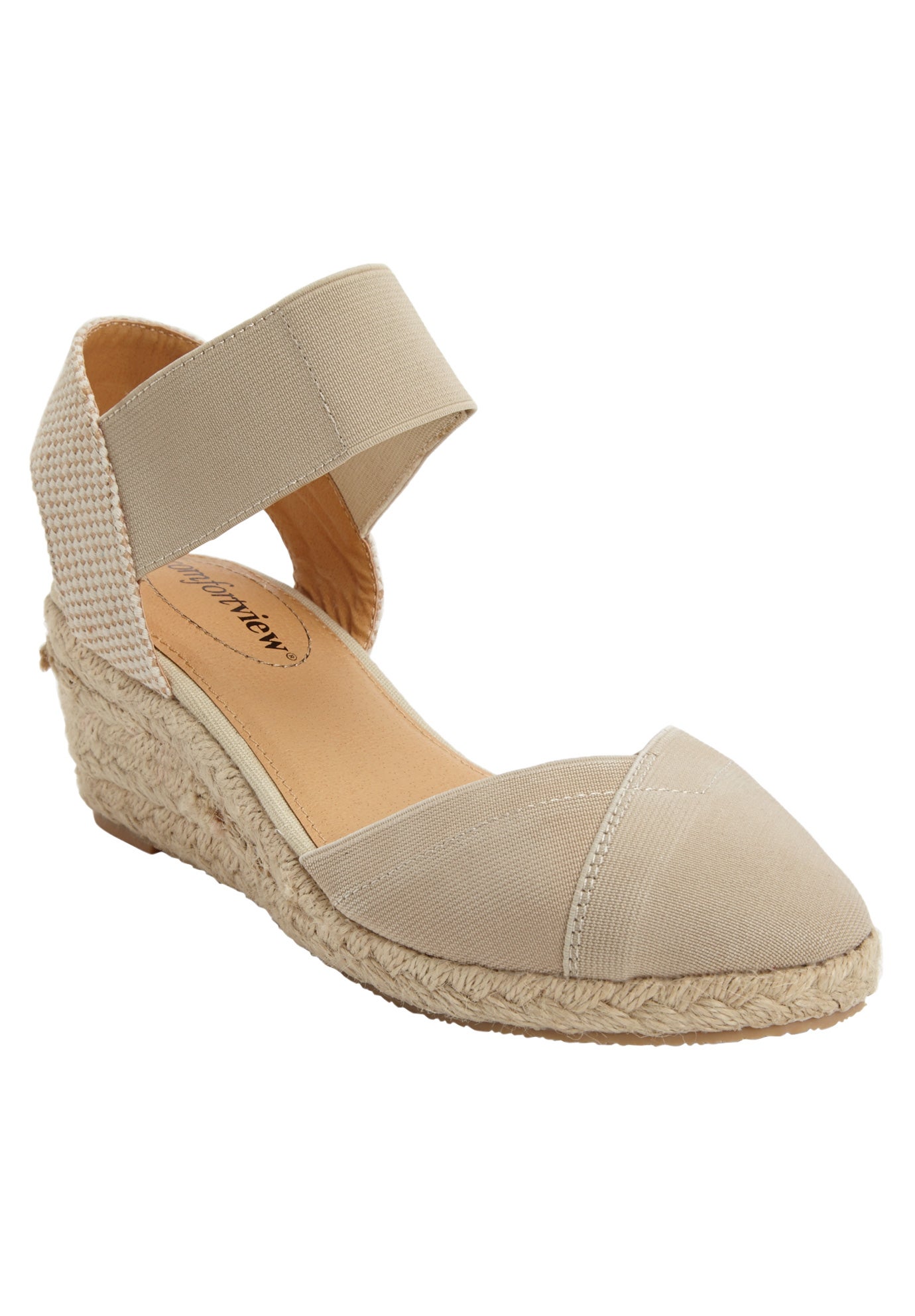 The Abra Stretch Fabric Espadrille image number 0