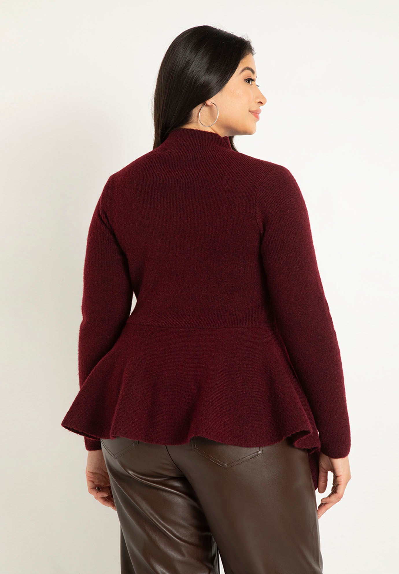 Peplum Sweater image number 3