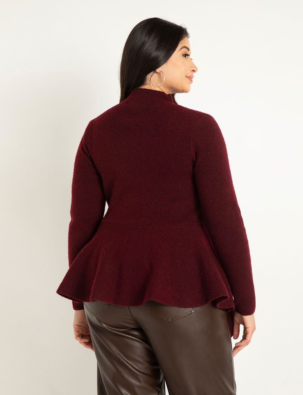 Peplum Sweater image number 1