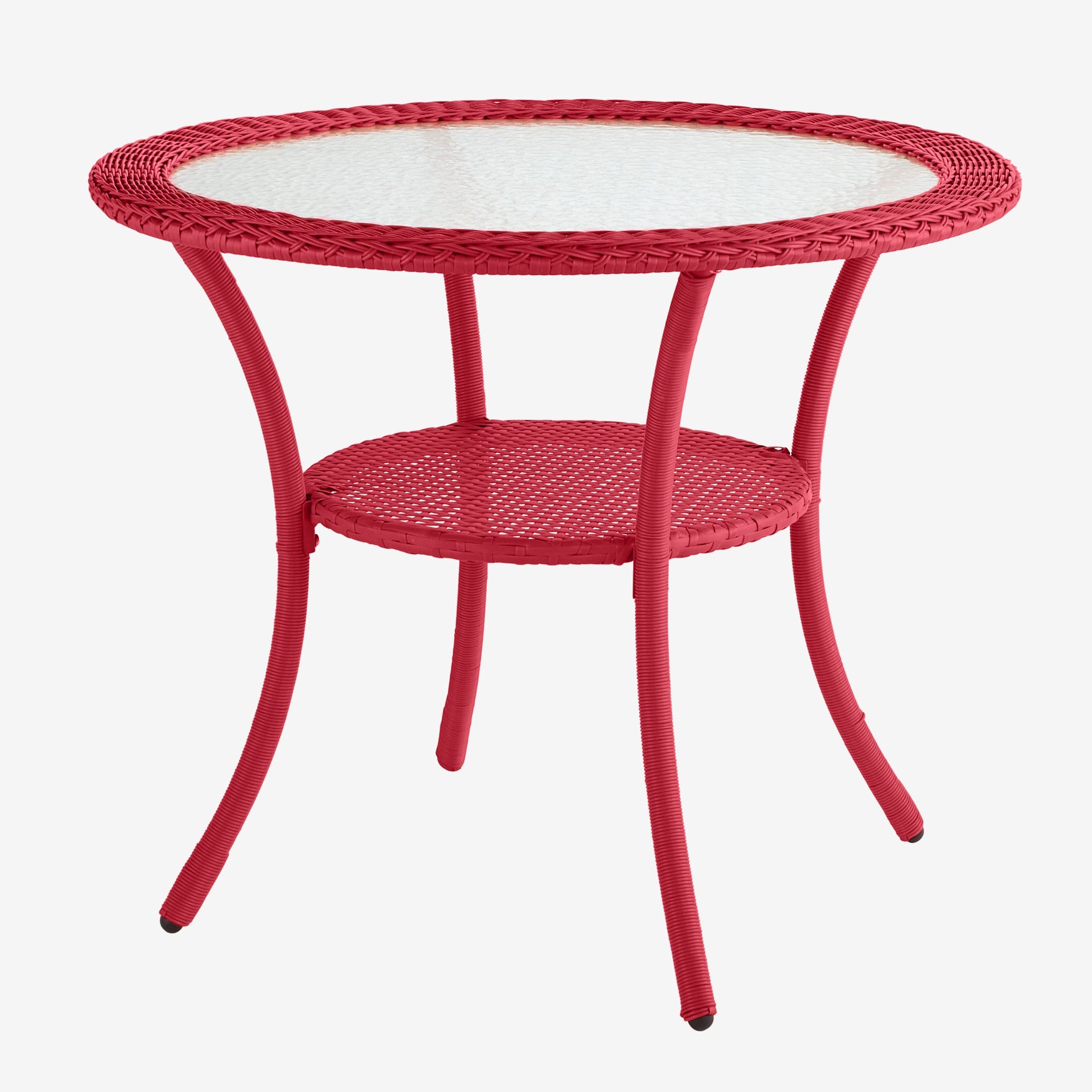 Roma All-Weather Resin Wicker Bistro Table image number 1