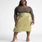 Scoop Neck Knitted Long Sleeve image number null