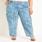 Printed Cargo Jean image number null