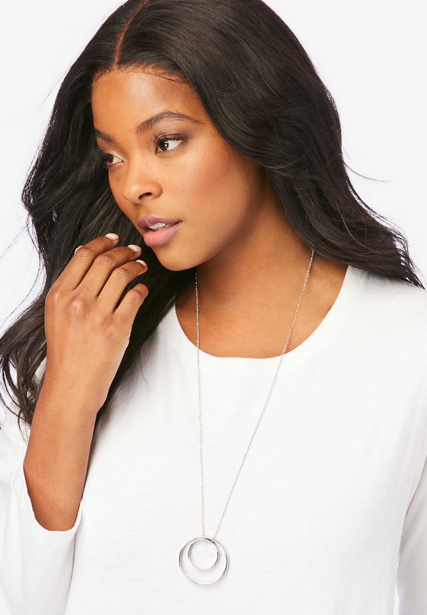 Circle Necklace image number 0