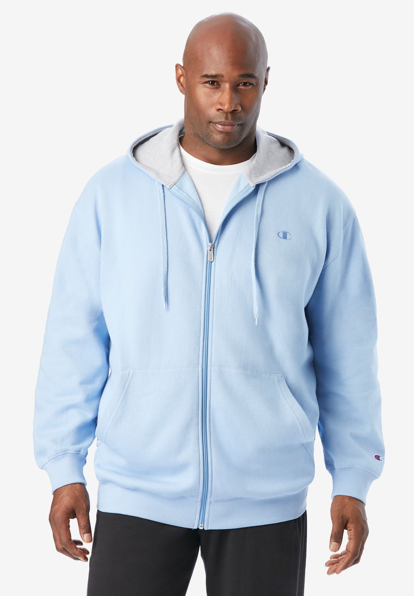 Champion&reg; Zip-Front Fleece Hoodie image number 1
