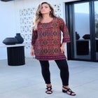 Henley Ultra Drape Tunic image number null