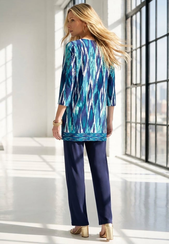 Henley Ultra Drape Tunic image number 1