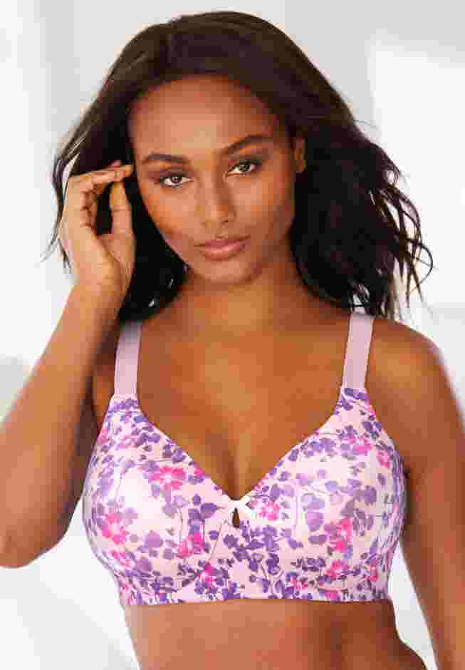 Back-Smoothing Wireless T-Shirt Bra image number 1