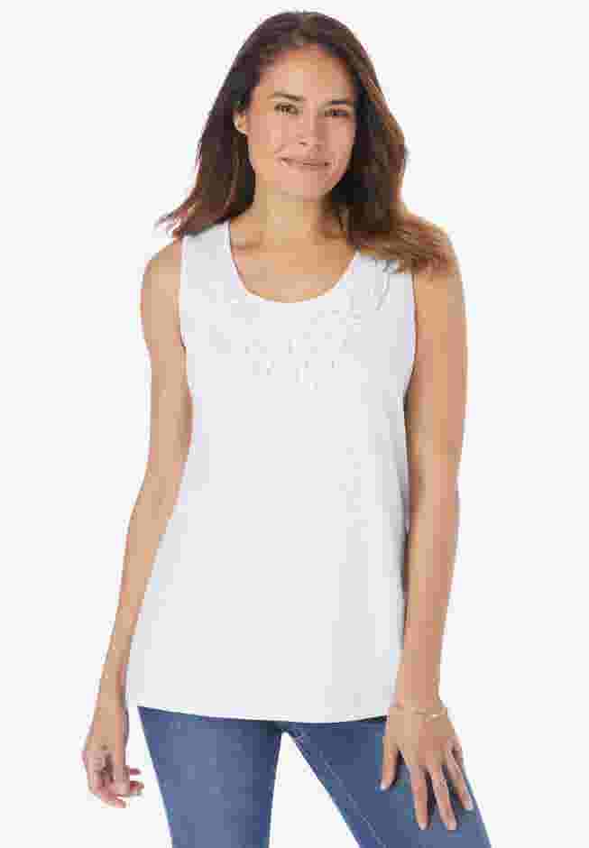 Beaded Tank Top image number 0