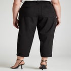 Barkwood x ELOQUII Faux Suede Trousers With Pocket Details image number null