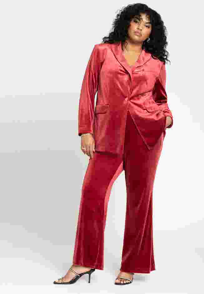 Flare Leg Tuxedo Trouser image number 3