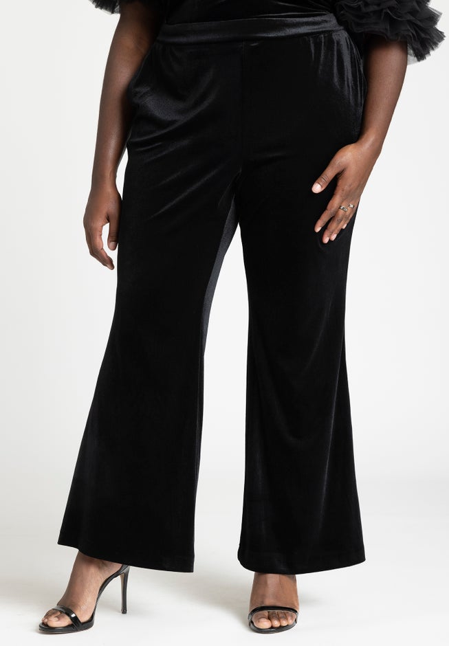 Flare Leg Tuxedo Trouser image number null