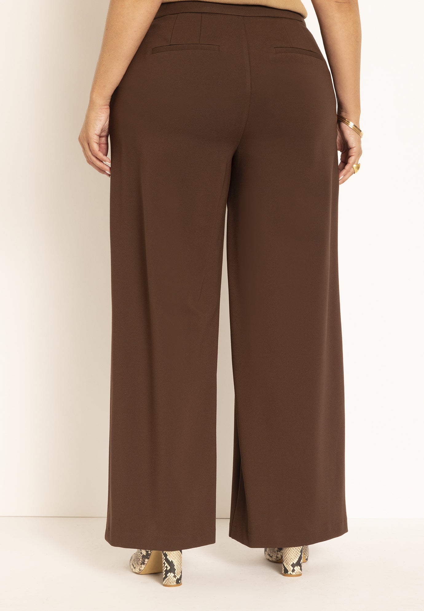 The Ultimate Stretch Wide Leg Work Pant image number 2