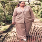 Wide Leg Suiting Pant image number null